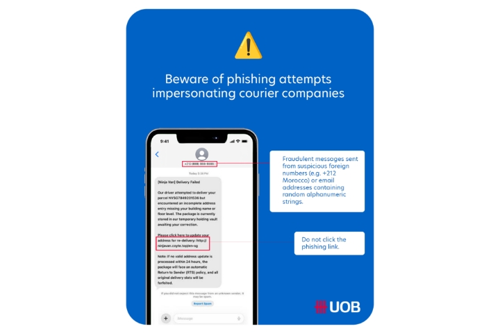 Protect yourself from parcel delivery scams