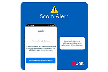 Is this a fake UOB banking app?