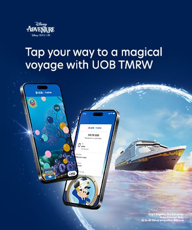 Tap your way to a magical voyage with UOB TMRW