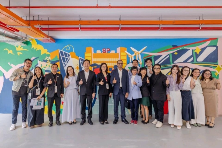UOB x SP Mural Wall Launch