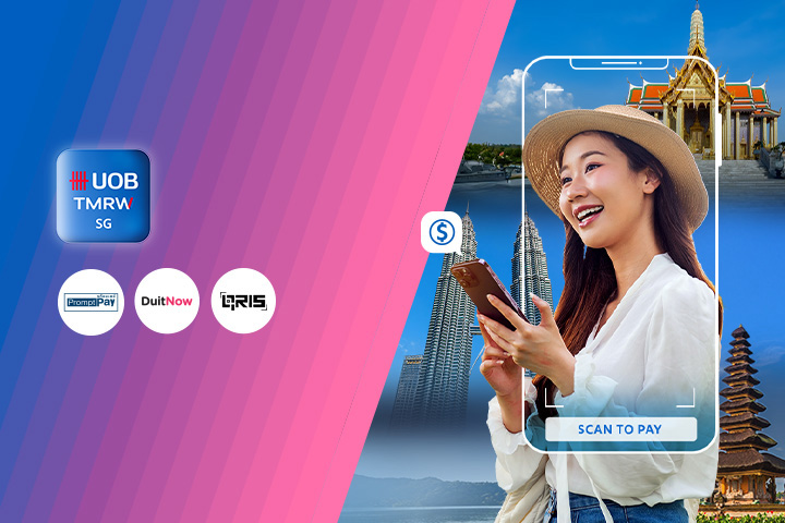Scan to pay across the region to get 10% cashback
