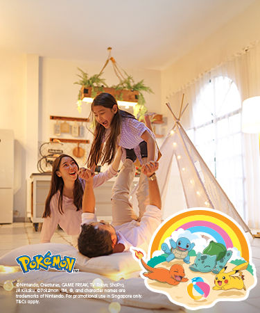 Catch the joy of family fun with UOB and Pokémon