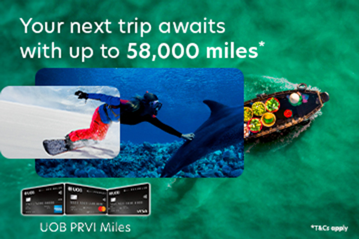 /Enhanced benefits for UOB PRVI Miles Card