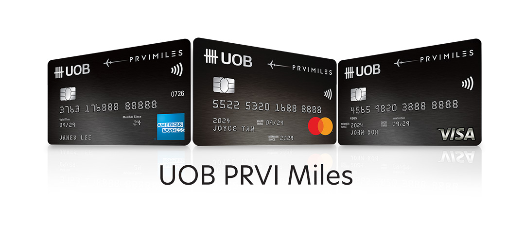 UOB PRVI Miles Card: With the highest miles, every trip leads to another.