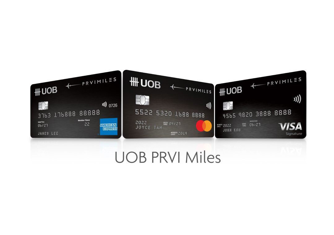 UOB PRVI Miles Card: Get up to 50,000 miles!