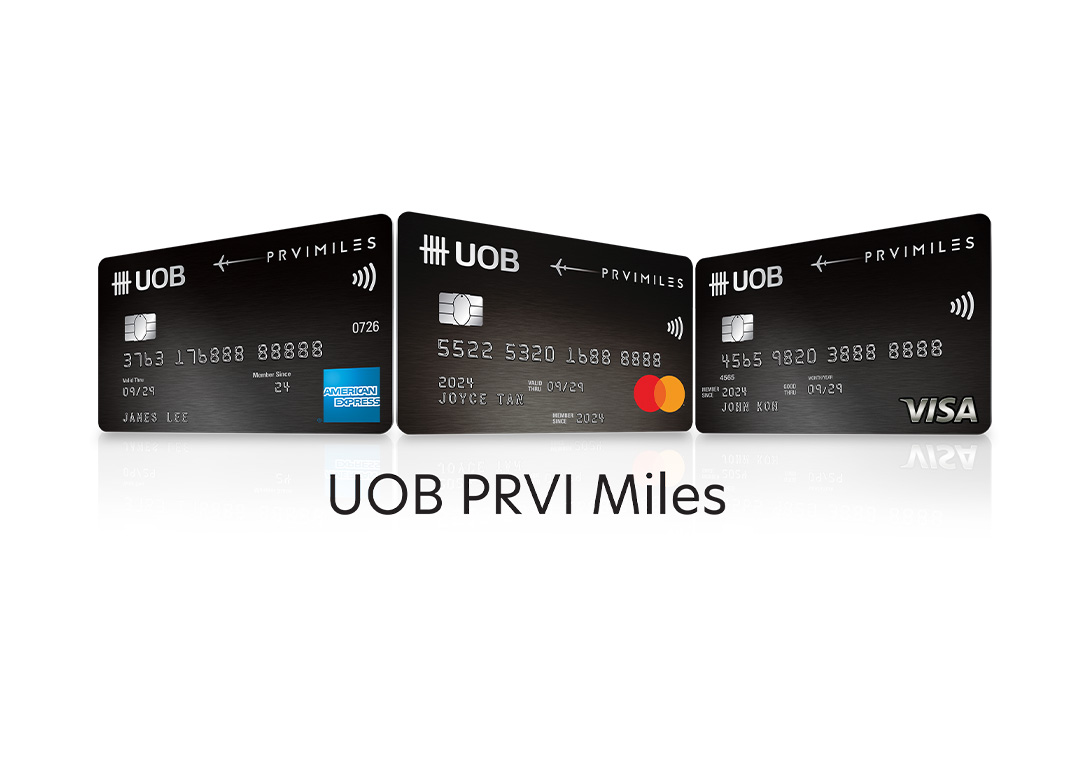 UOB PRVI Miles Card: Get up to 50,000 miles!