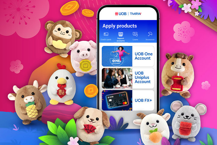 UOB TMRW Young Adults CNY Promotion