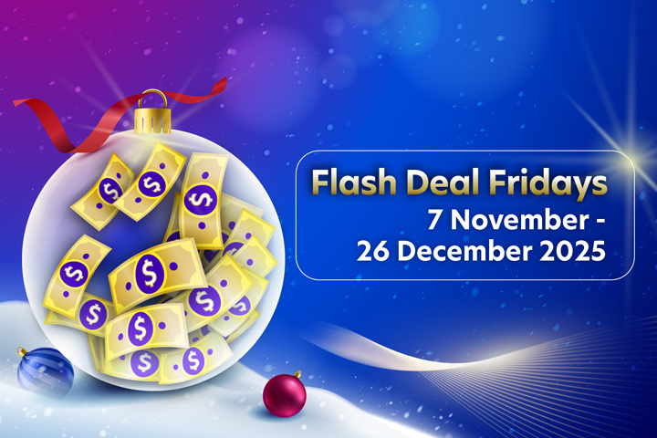 Online Account Opening Flash Deal - Cash Credit