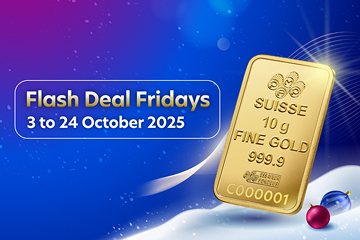 Online Account Opening Flash Deal (Gold Bar)