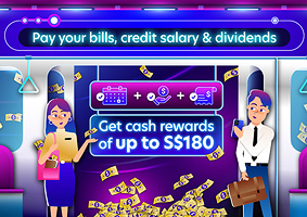 3. Pay your bills, credit your salary and dividends