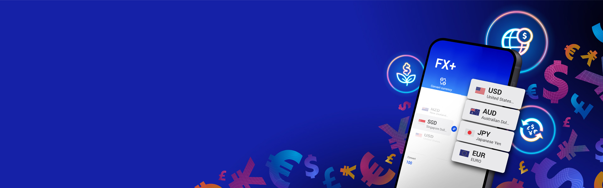 UOB FX+ Account: Power up your foreign currencies