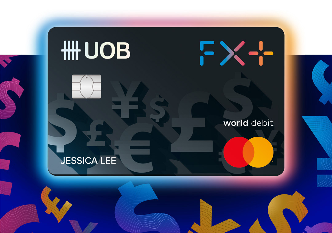Introducing the new UOB FX+ Debit Card