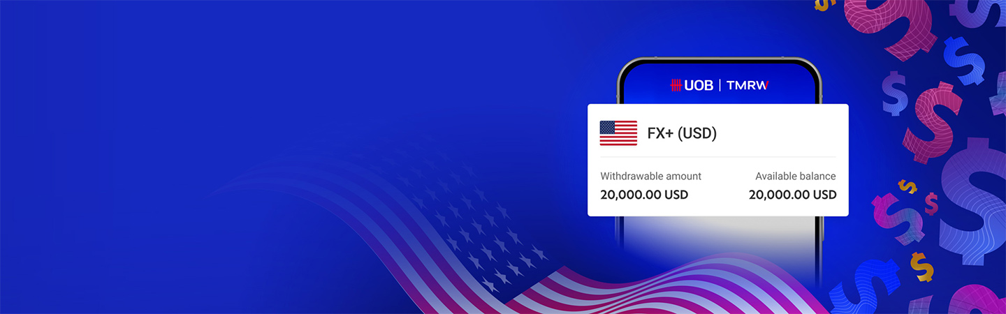 Boost your USD savings with up to 3.30% p.a.