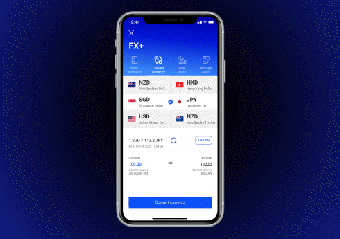 Convert currencies in advance