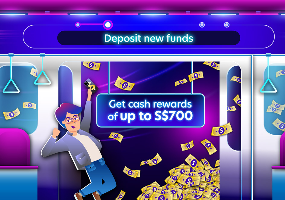 Deposit new funds