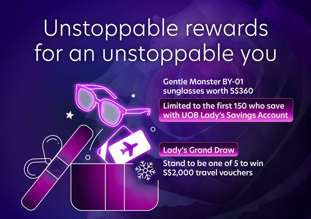 UOB Lady’s Savings Year End Festive Promotion