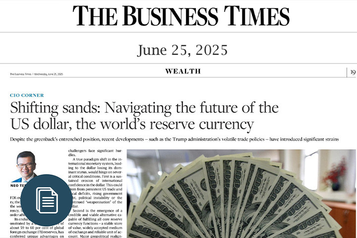 The dollar’s shifting sands: Navigating the future of global reserve currency
