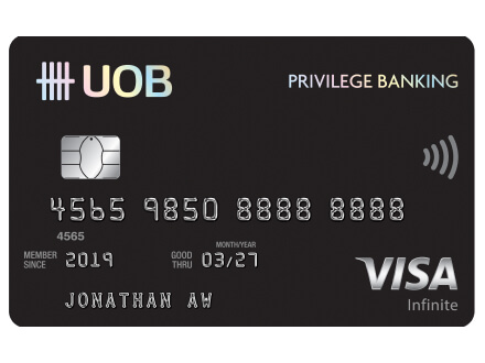 UOB Privilege Banking Card