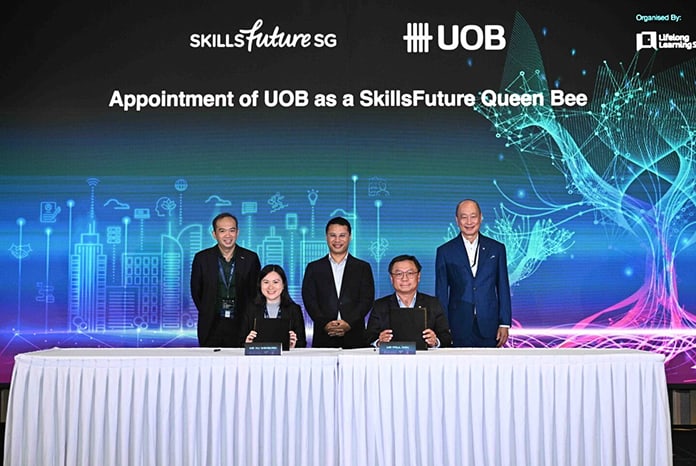 UOB appointed as a SkillsFuture SG Queen Bee