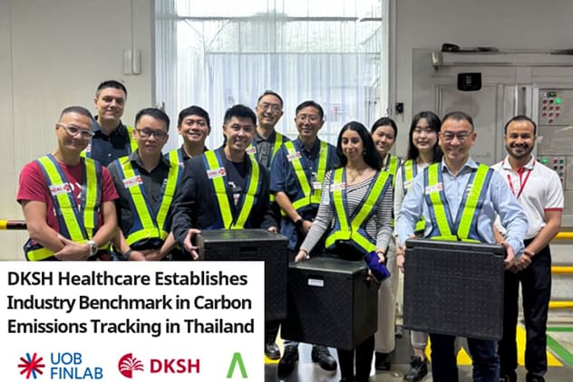 DKSH Healthcare Establishes Industry Benchmark in Carbon Emissions Tracking in Thailand