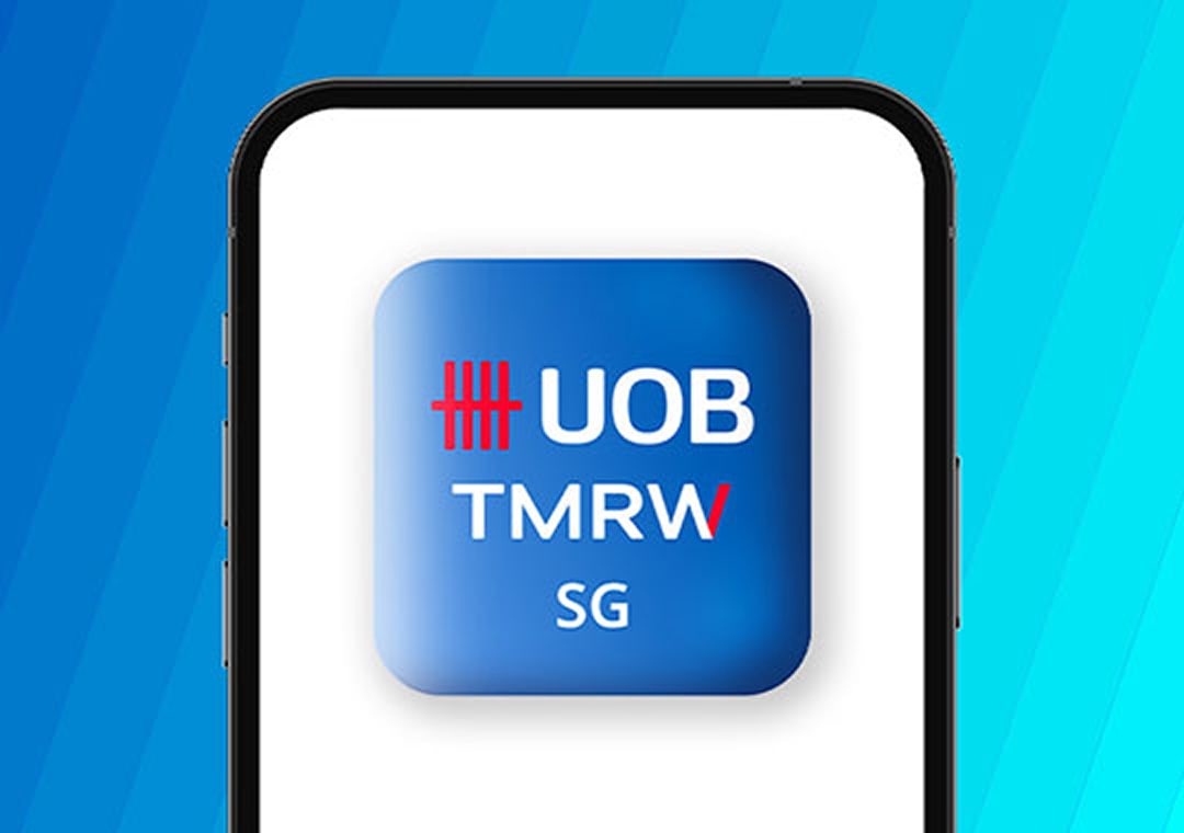 UOB TMRW, the app built around you