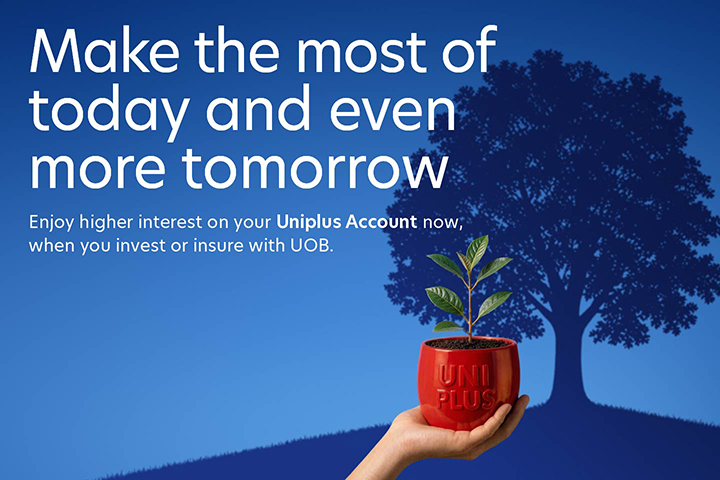 Save and invest with Uniplus account
