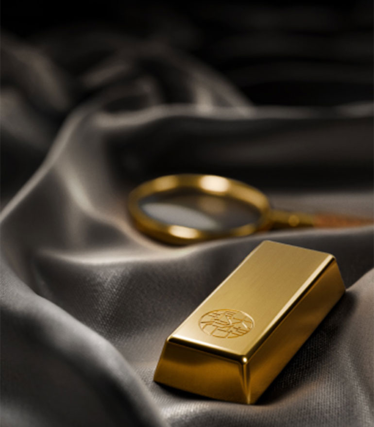 Gold with the mark of expertise