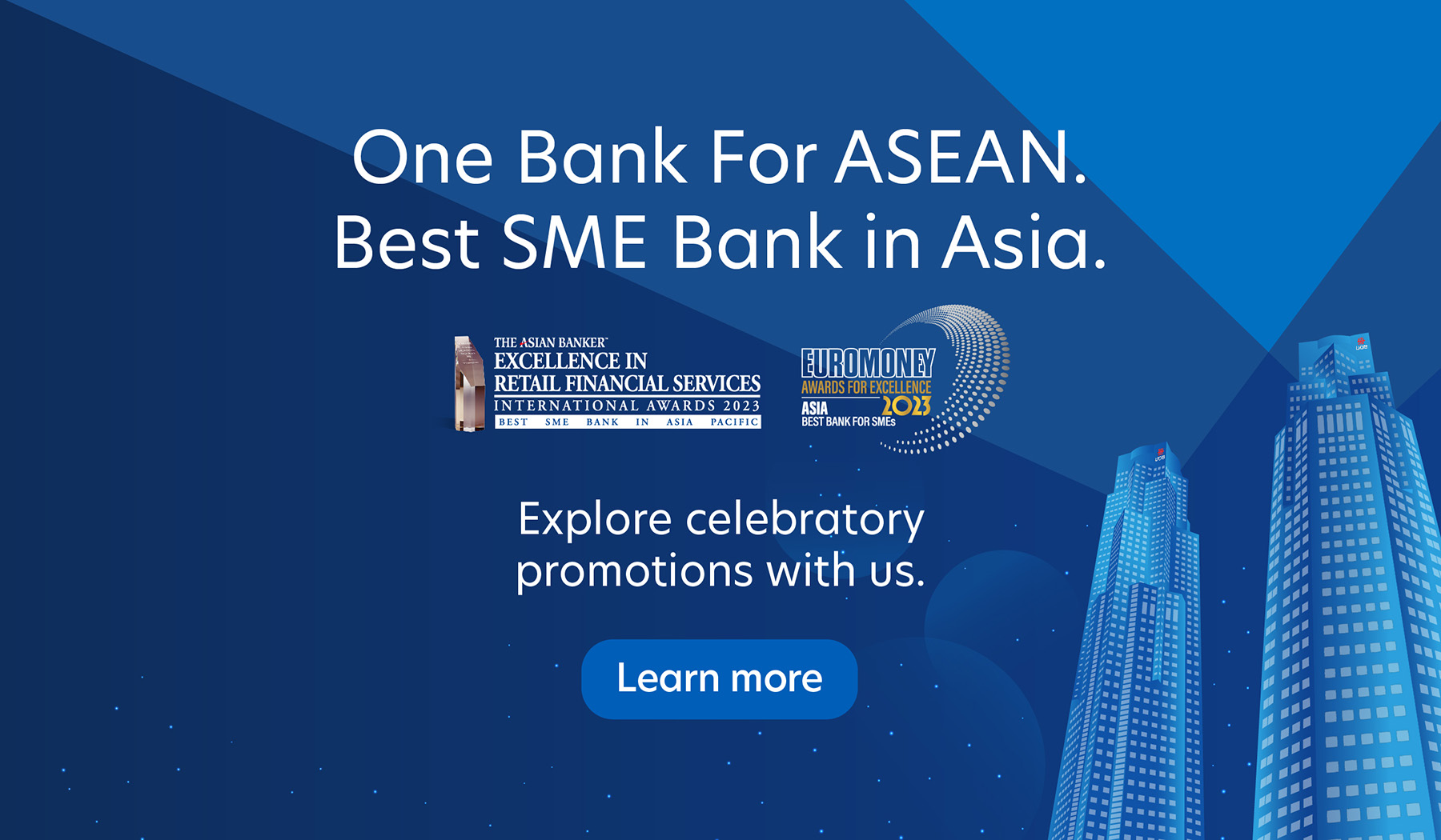 One Bank For ASEAN. Best SME Bank in Asia.