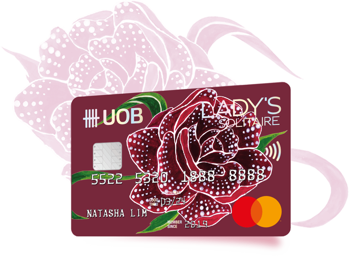 UOB Lady's Solitaire Card