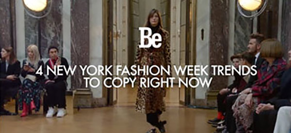 4 New York Fashion Week