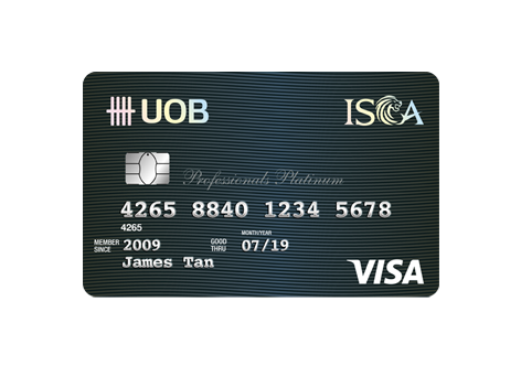 Elegant 88 Uob Professional Card