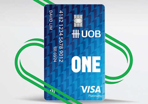 Uob One Debit Visa Card