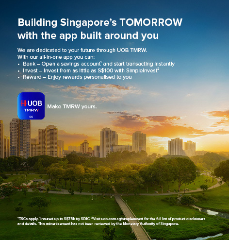 Building Singapore's TOMORROW with the app built around you