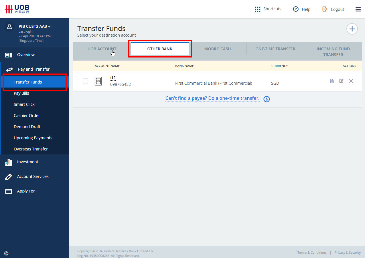 Standard Chartered Bank Singapore Branch Code