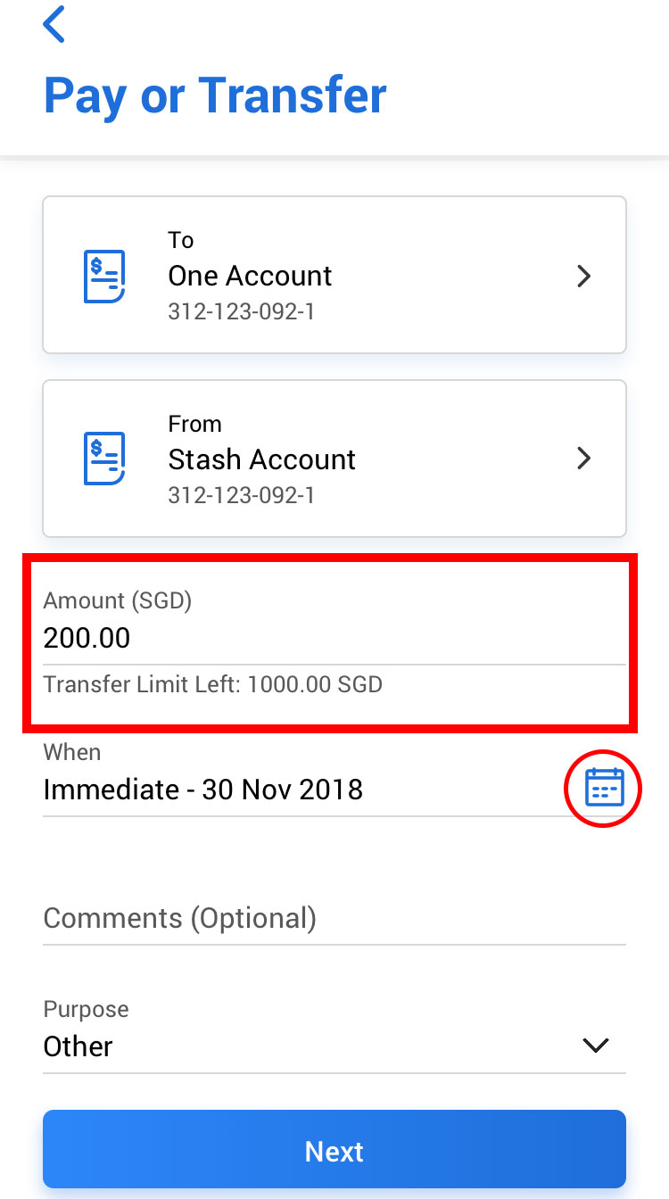 Uob Funds Transfer