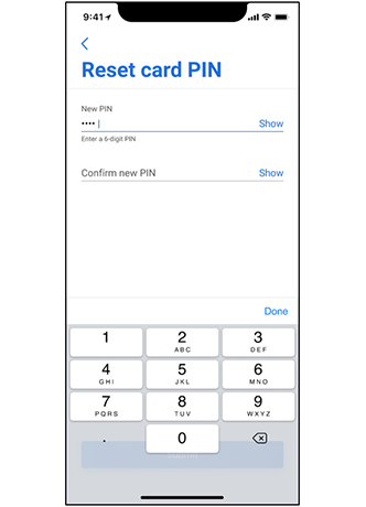 Your UOB card is successfully added and shown on the third-party app