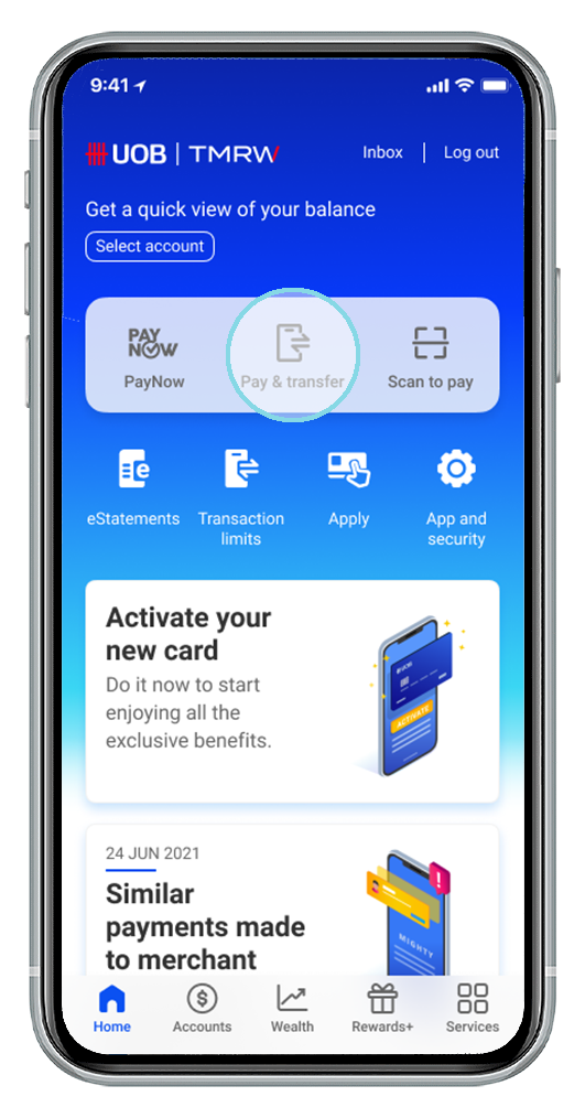 Uob Card Payment Modes
